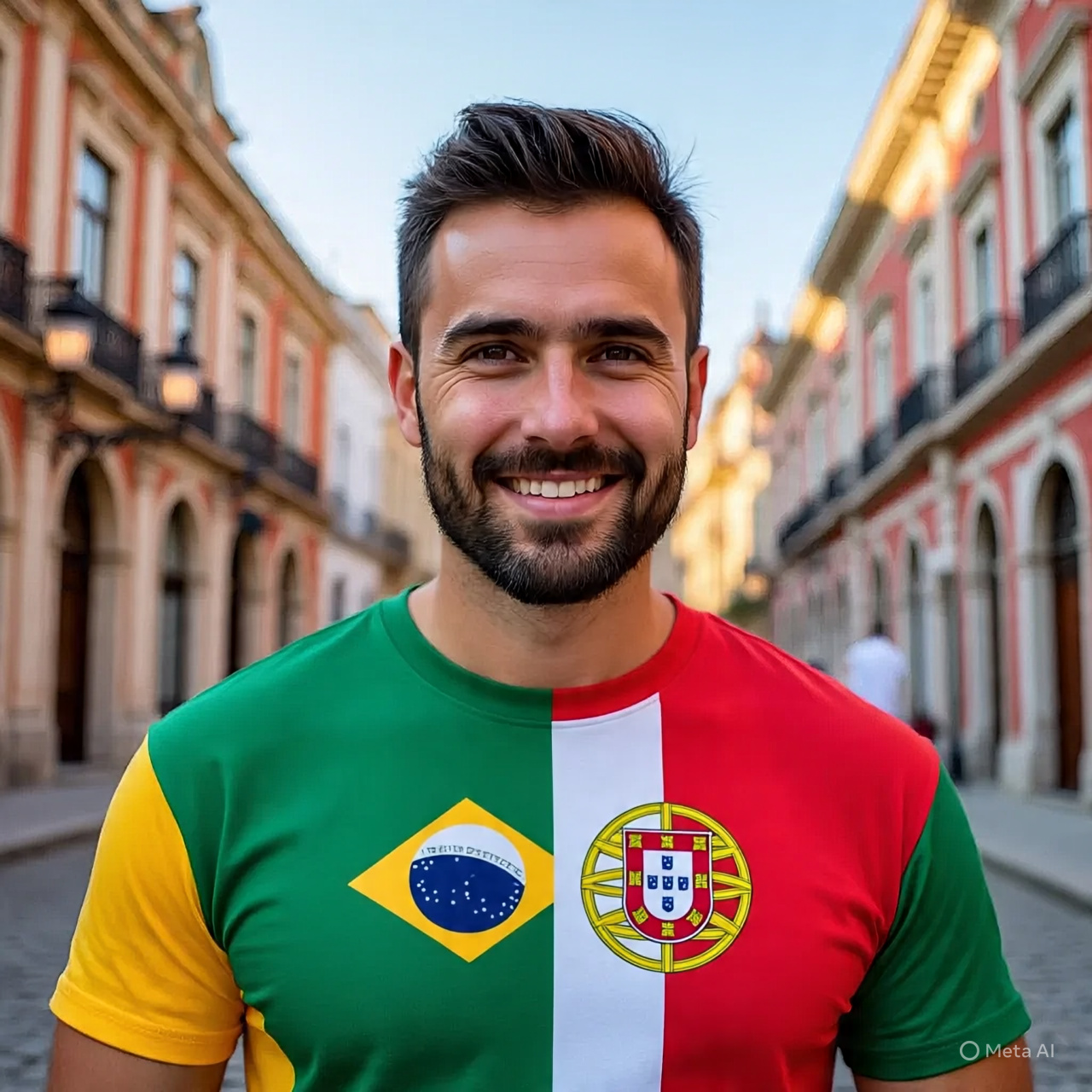 Imagem criada por IA da Meta