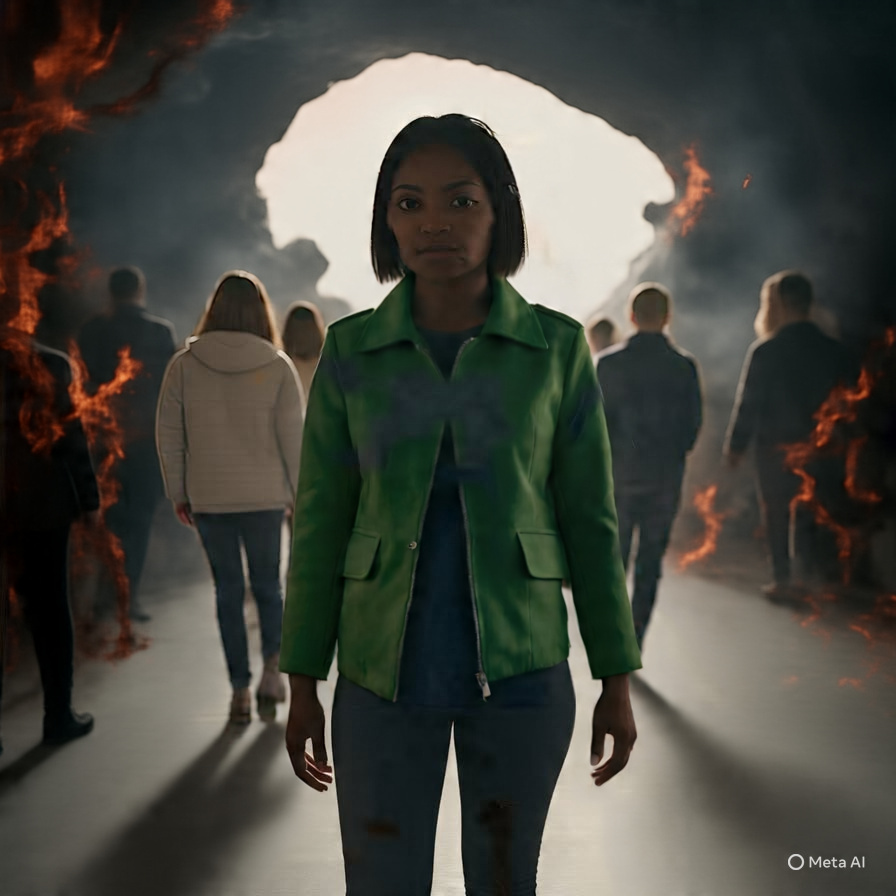 Imagem criada por IA da Meta