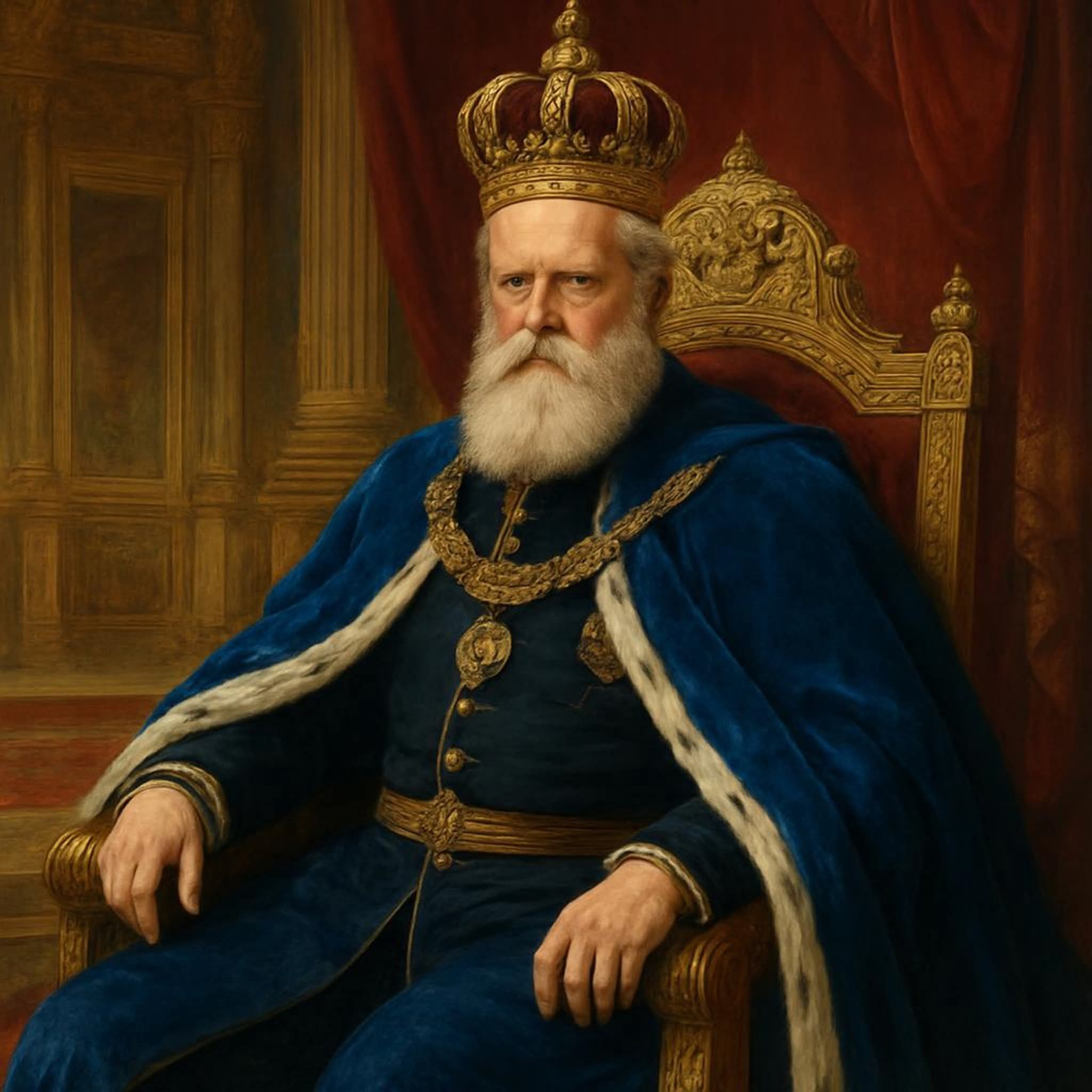 Dom Pedro II - Imagem criada por IA do ChatGPT