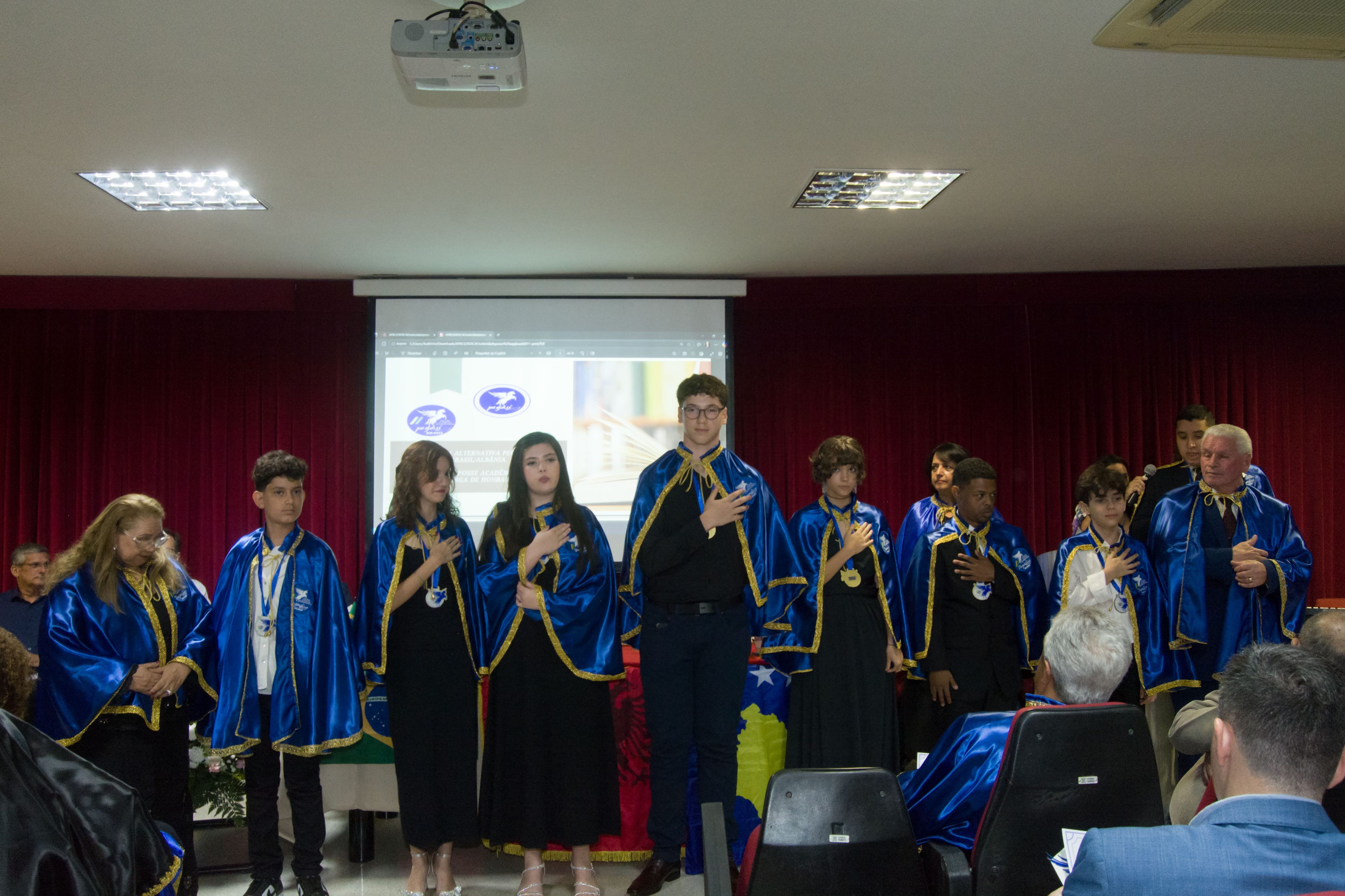 Solenidade da AAP-Brasil celebra diplomação juvenil, honrarias internacionais e expansão cultural pegasiana - Foto por Flávio Salge