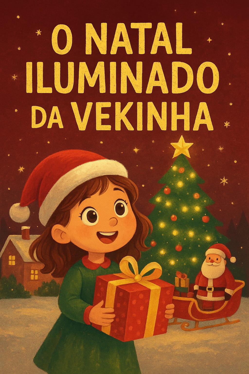 Conto infantil 'O Natal iluminado da Vekinha'