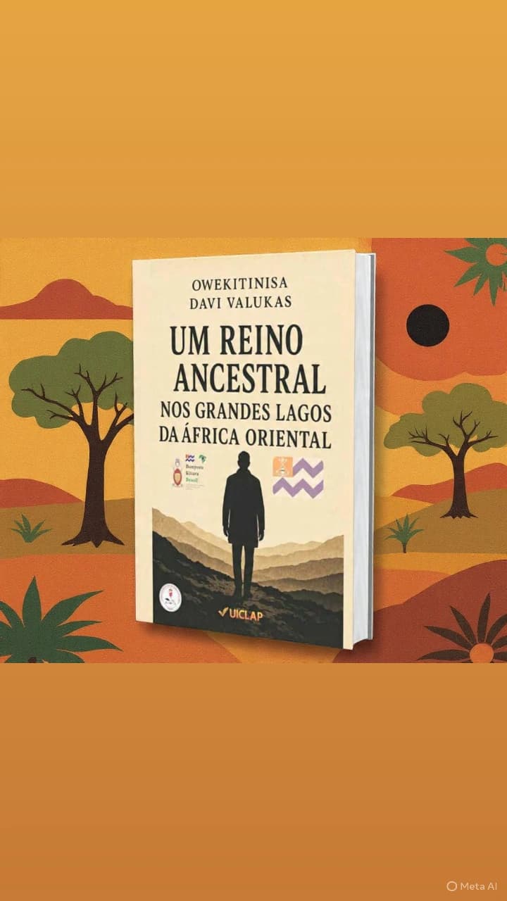 Capa do livro Um Reino Ancestral - Nos Grandes Lagos da África Ancestral, de Davi Samuel Valukas Lopes