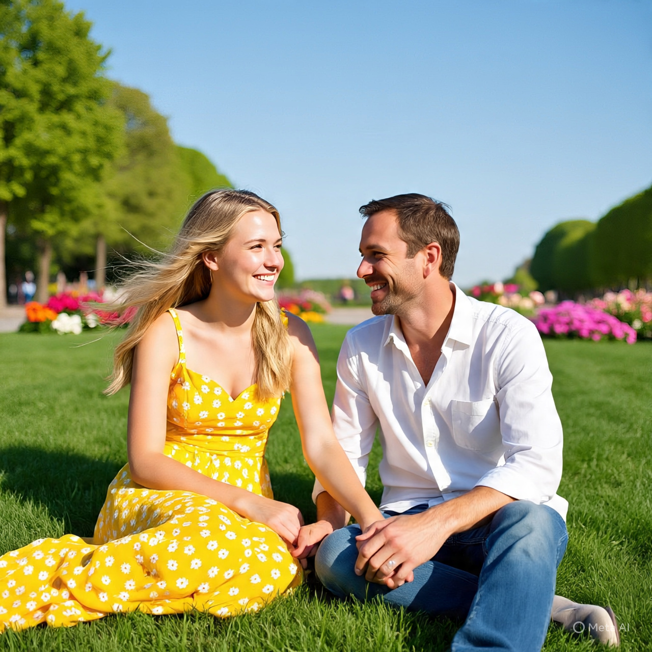 Imagem criada por IA da Meta