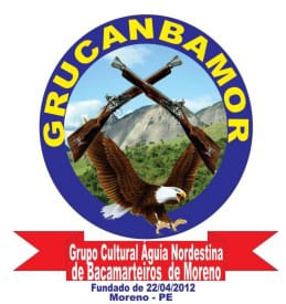 Logo do Grupo Cultural Águia Nordestina de Bacamarteiros de Moreno