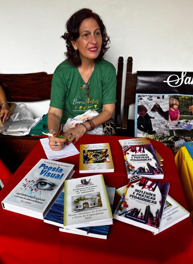 Renata Barcellos - Foto do arquivo da autora