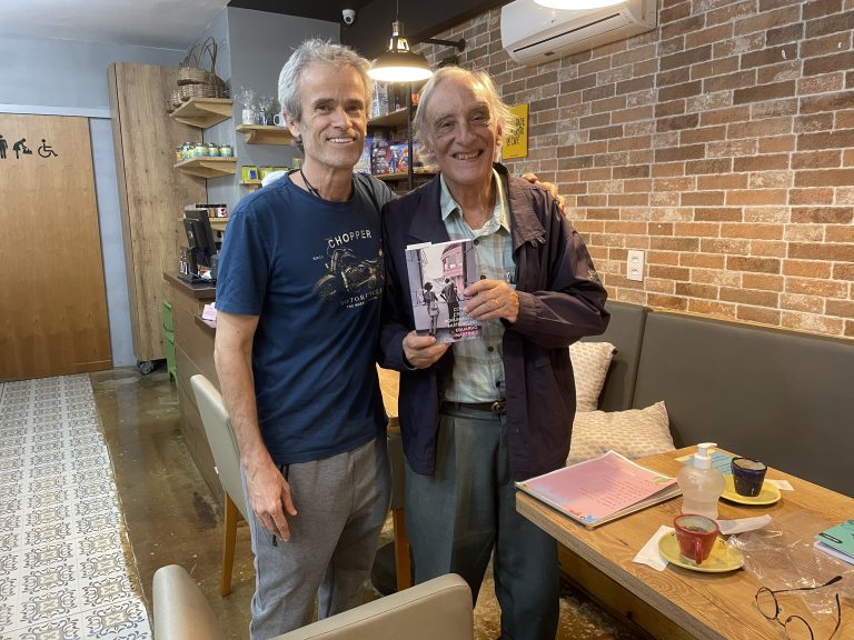 Eduardo com o Professor José Geraldo de Sousa Junior