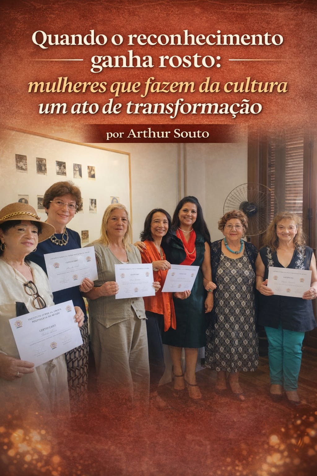 Sarau Olhar da Língua Portuguesa no Mundo