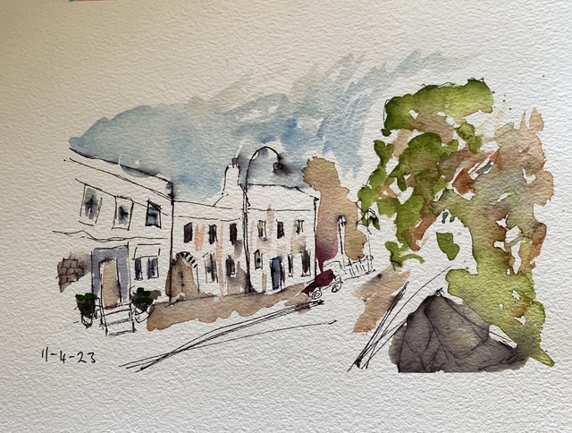 Esboço urbano inglês