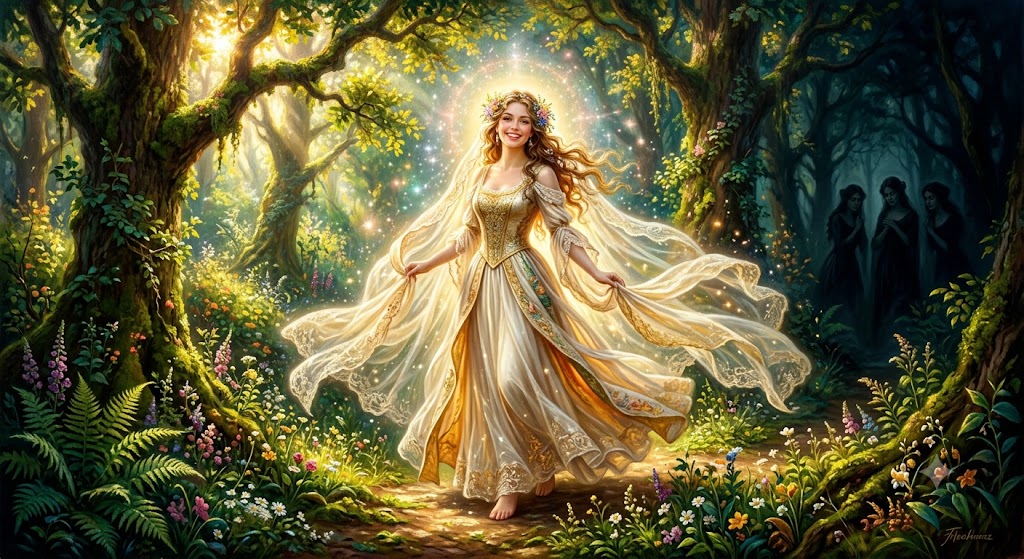 Texto lírico emocionante que expressa paixão, perda e luto. Uma homenagem à beleza e força de uma mulher encantada que deixou profunda saudade.