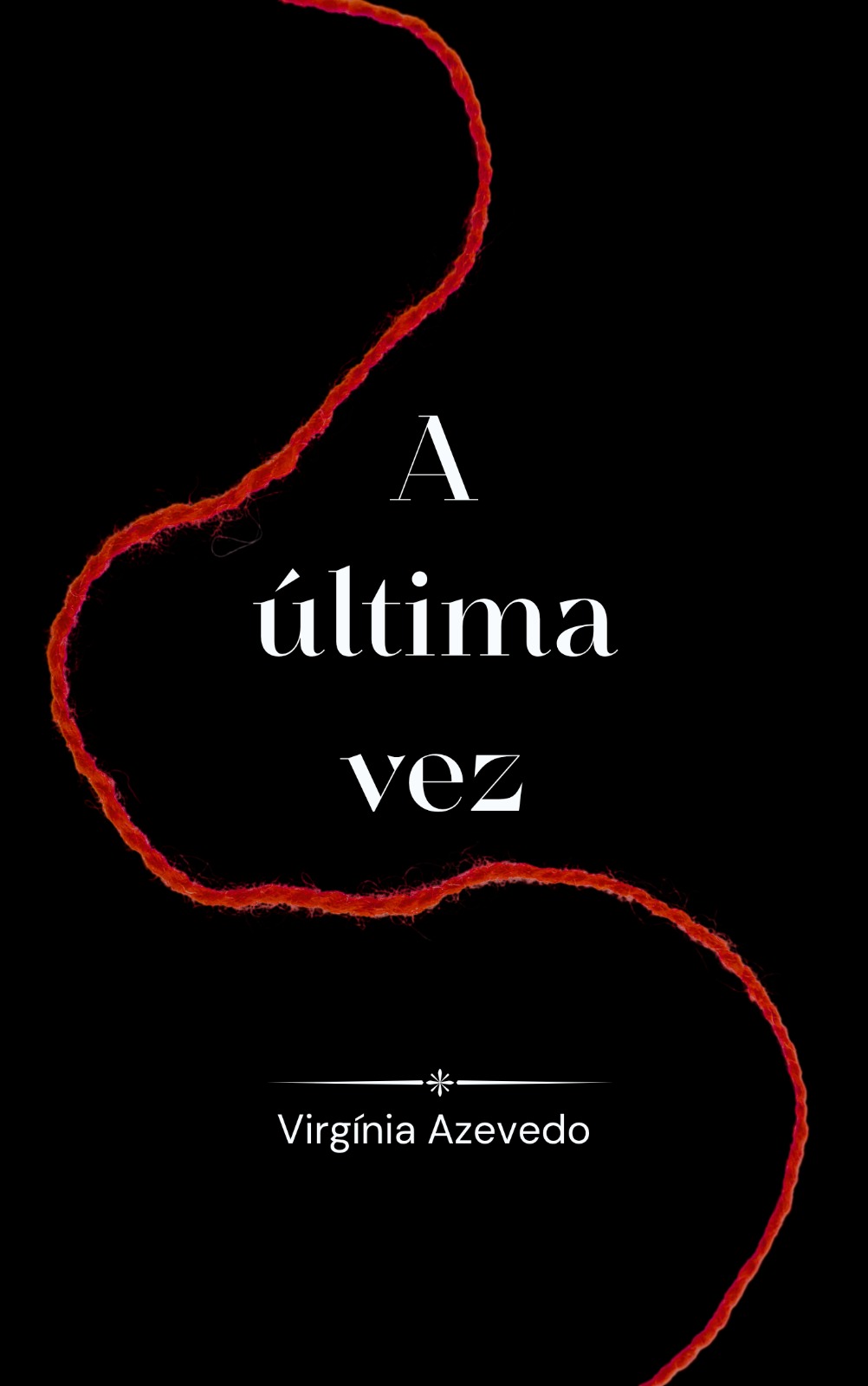 Capa do livro 'A Última Vez', de Virgínia Azevedo